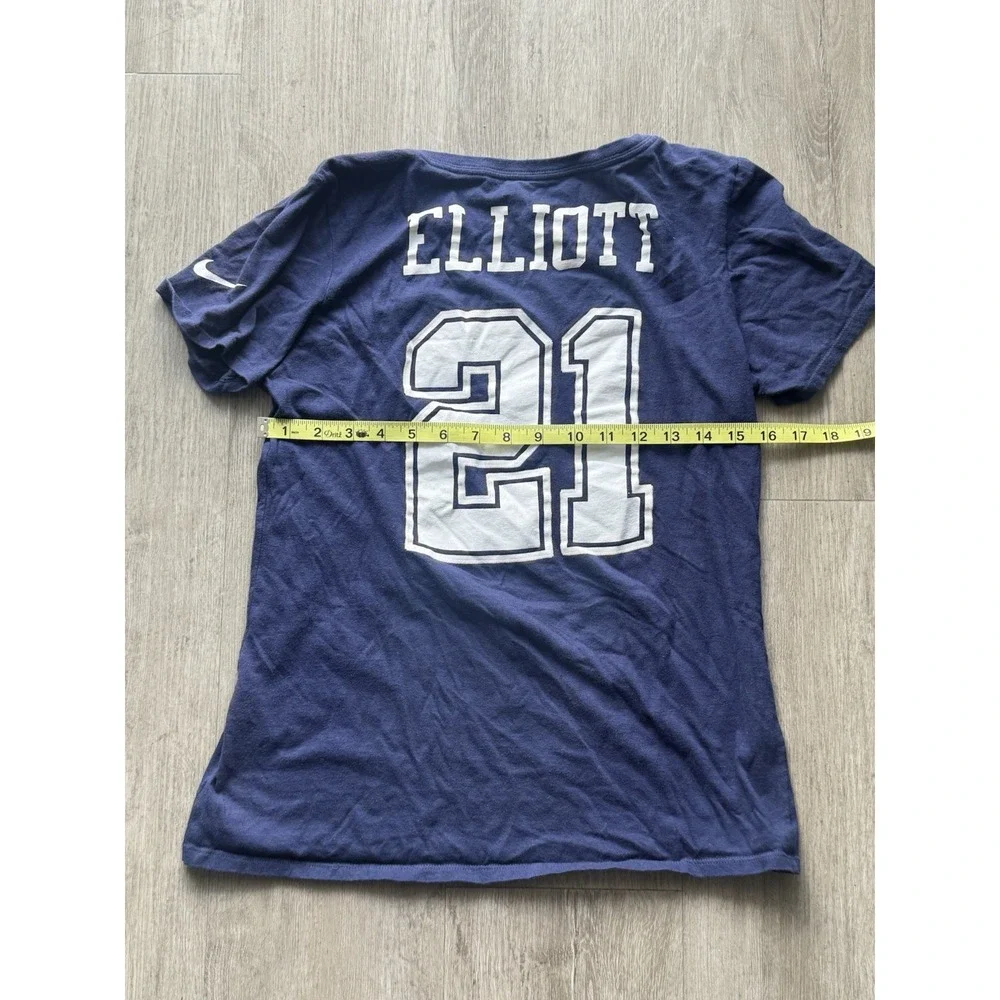 Nike Dallas Cowboys Women's T-Shirt Bundle Bryant #88 & Elliott #21 Small NFL